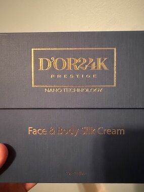 D'OR24K Prestige Face & Body Silk Cream - Navy Blue
